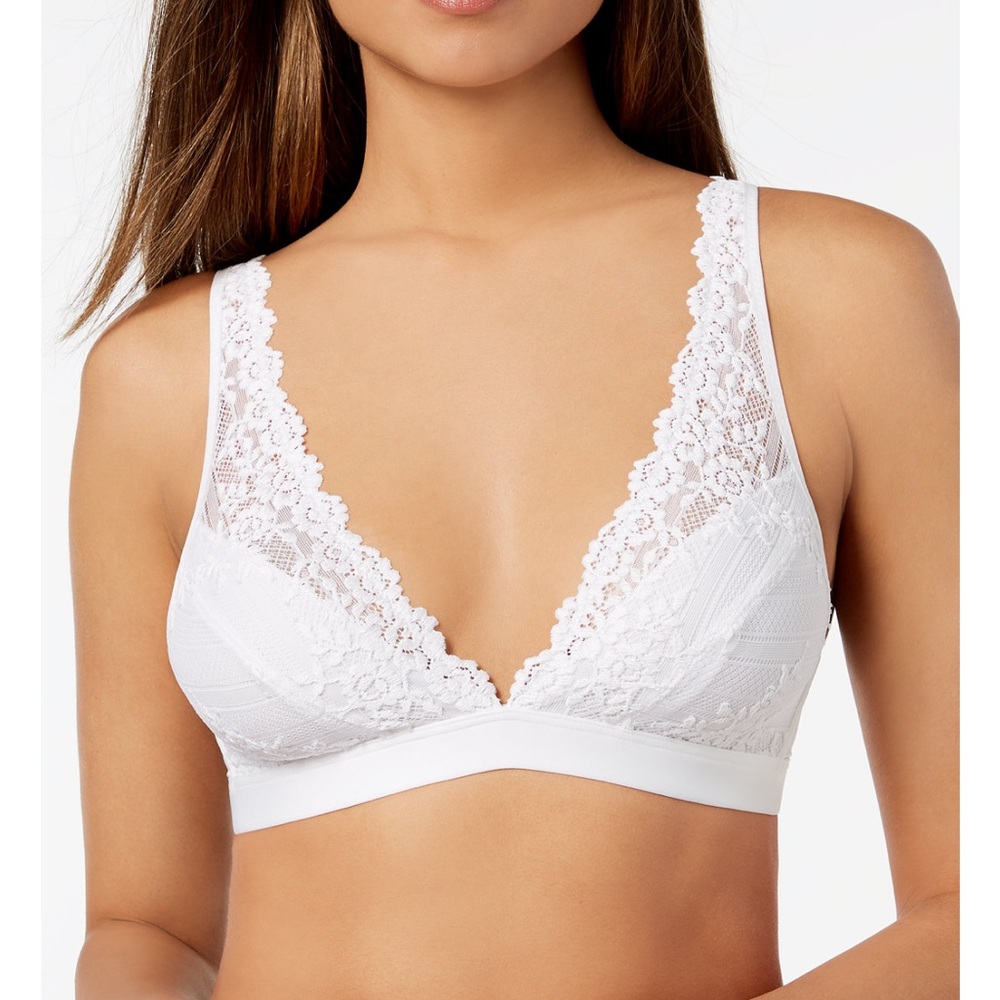 Wacoal 🩷 PINK Embrace Lace Wirefree Bralet (PINK)